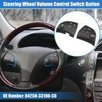 2 x Steering Wheel Volume Control Switch Buttons for Lexus