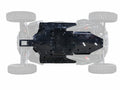SuperATV Heavy Duty 1/2" ARMW Full Skid Plate for Polaris RZR XP Turbo S (2019–2023)