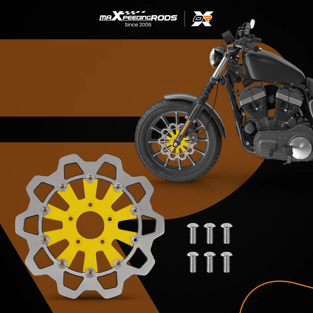 Floating Front Brake Rotors for Harley-Davidson Touring (2008-2019)