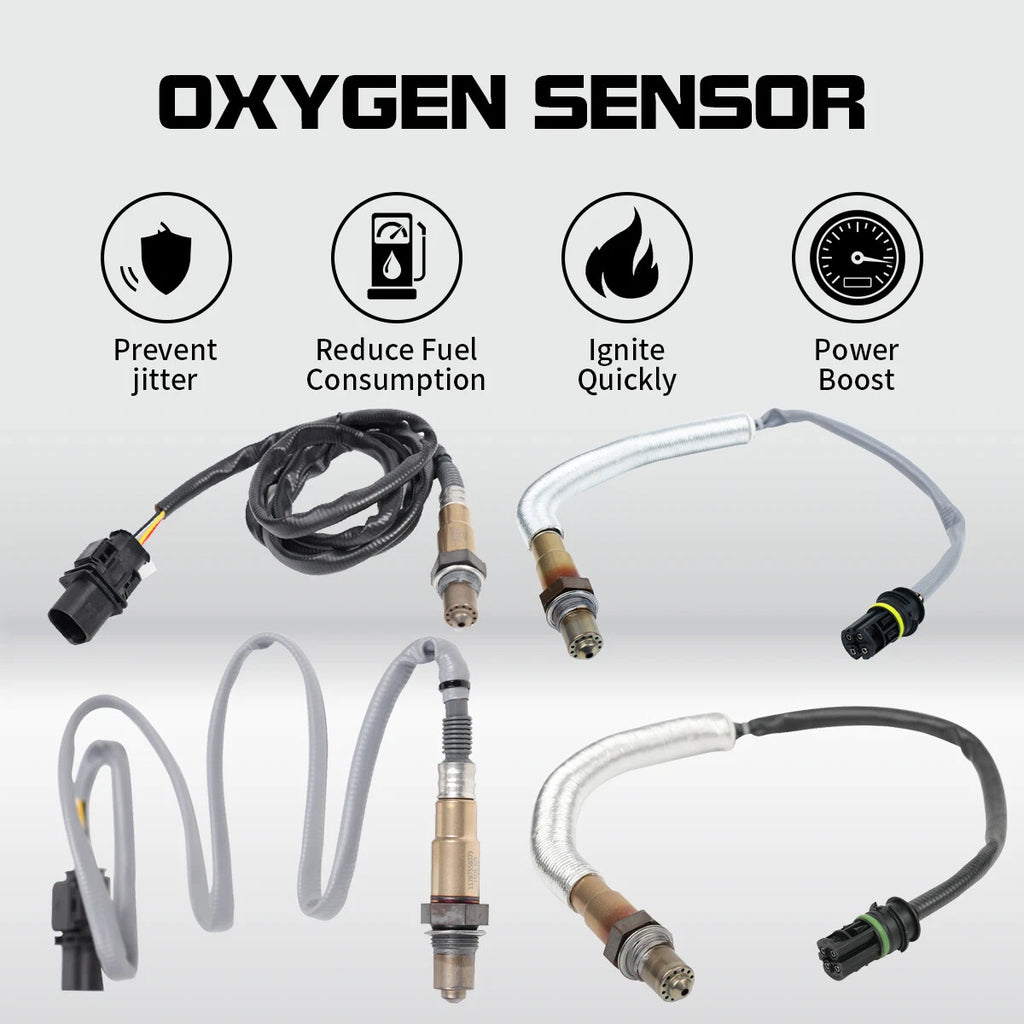 4Pcs O2 Oxygen Sensor for BMW X3 X5 Z4 135i 335i 328i 528i (2004–2019)