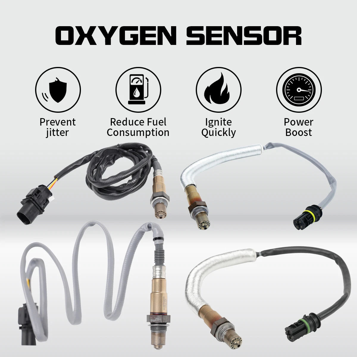 4Pcs O2 Oxygen Sensor for BMW X3 X5 Z4 135i 335i 328i 528i (2004–2019)