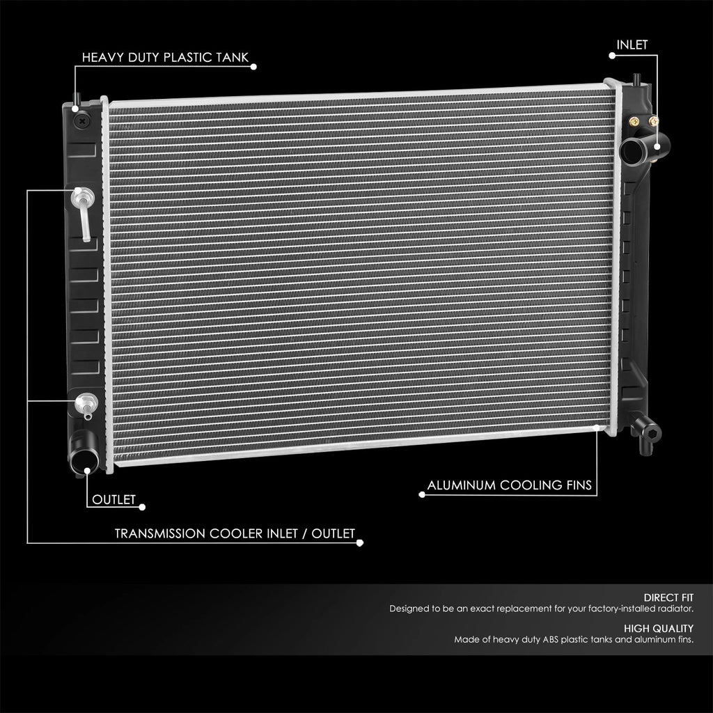 Aluminum Core Radiator for Infiniti Q70 M37 M56 (2011–2019) DPI 13284