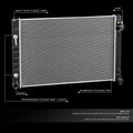 Aluminum Core Radiator for Infiniti Q70 M37 M56 (2011–2019) DPI 13284