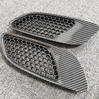 2 x Bonnet Vent Hood Carbon Fiber M3 Type for BMW E90 E91 E92 E93 (2005–2013)