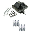NGK Ignition Coil & 8 Platinum Spark Plugs Kit for C1500 G10 K1500 G1500 Jimmy V8