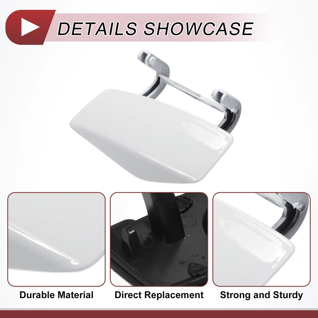 Front Left Washer Nozzle Cover Cap for Mercedes-Benz CLA250 (2014–2019) White