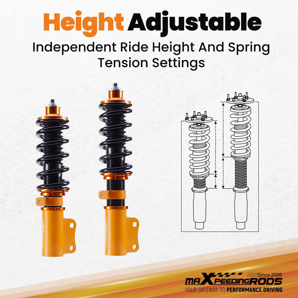Coilovers Suspension Lowering Kit for Honda Fit (2006-2008)