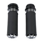 1" 25mm Black Electric Handlebar Grips for Harley Davidson Touring (2008–2020)
