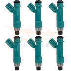 6Pcs Fuel Injectors for Toyota 4Runner Tacoma FJ Cruiser Tundra (2003–2021) 23250-31010