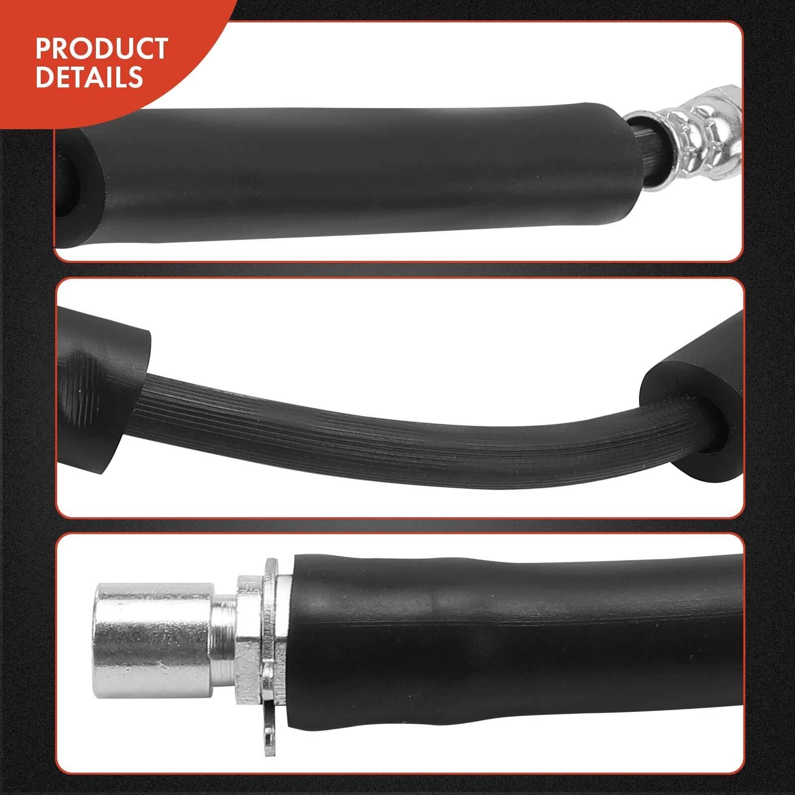 Rear Brake Hydraulic Hose for Ford Taurus (2010–2019), Lincoln MKS (2009–2019)