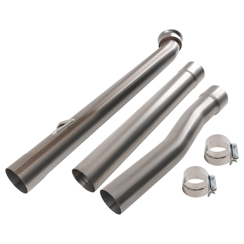 4" Exhaust Pipe Kit for Dodge Ram 2500/3500 2019–2024 T-409 Stainless Steel