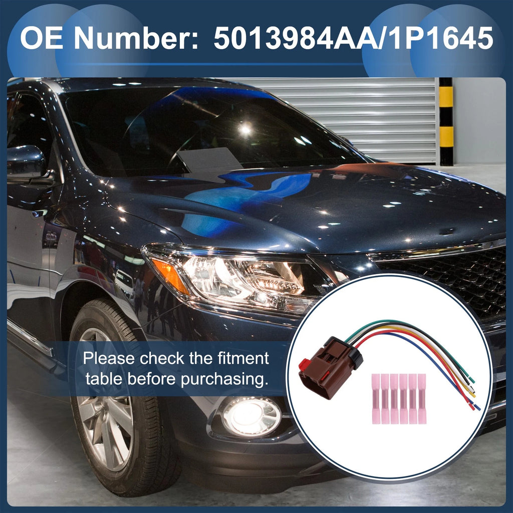 Headlight Wiring Harness Assembly No.5013984AA for Jeep Grand Cherokee (2005–2010)