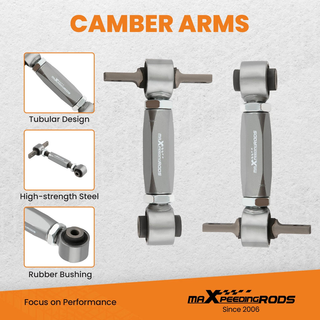 Adjustable Coilovers + Camber Control Arms for Honda CR-V (1997–2001)