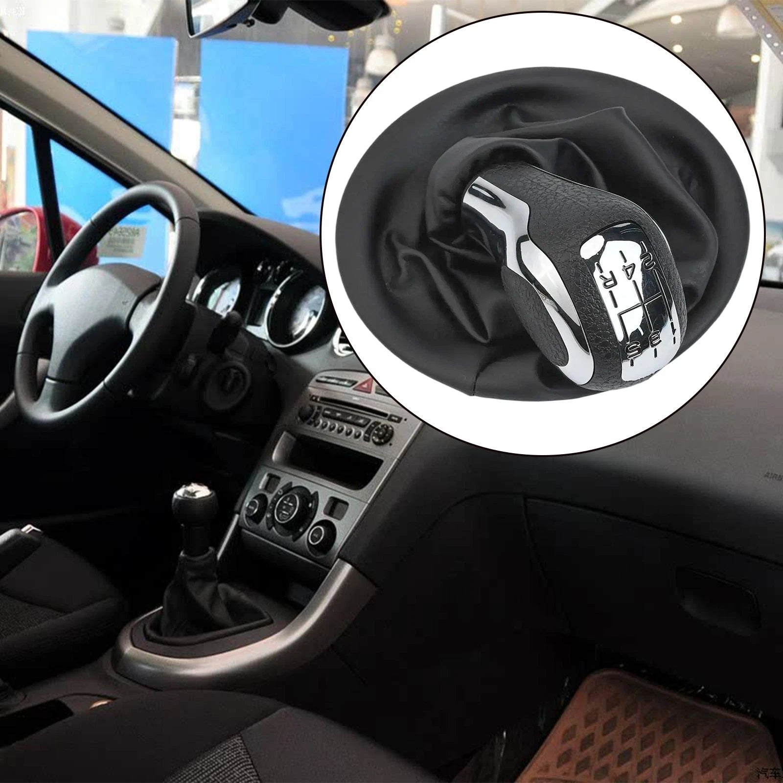Functional Gear Shift Lever Knob for Citroen Berlingo III (2018–2023)