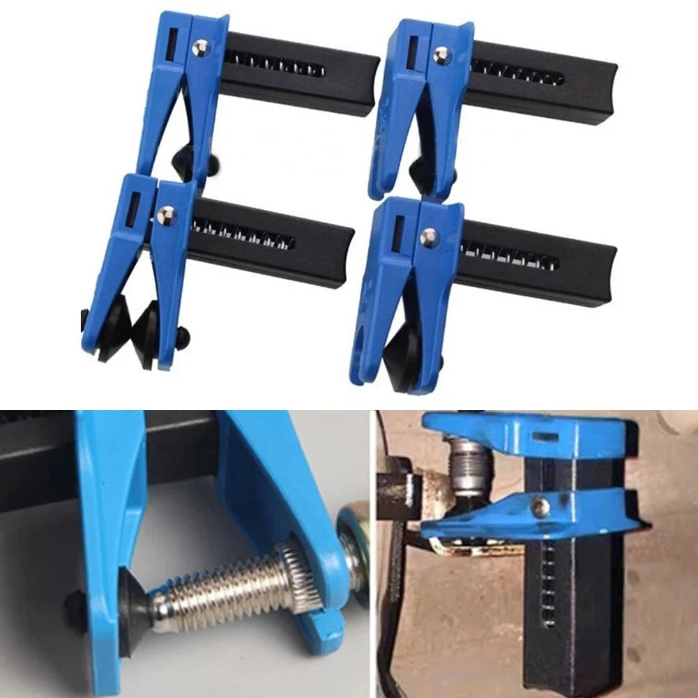 Set of 4 Brake Oil Pipe P-lug Nozzle Clamp for Automotive Applications
