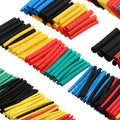 Insulated Heat Shrink Tubing Set of 164 Pieces for Automotive Use