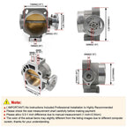 72mm Billet Throttle Body for K-Series K20 K24