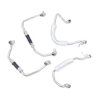 Set of 4 Turbo Charger Coolant Hose Line Kit for BMW 335i xDrive (2007–2013)