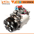 AC Compressor with Clutch for Honda Civic del Sol (1994–1995)