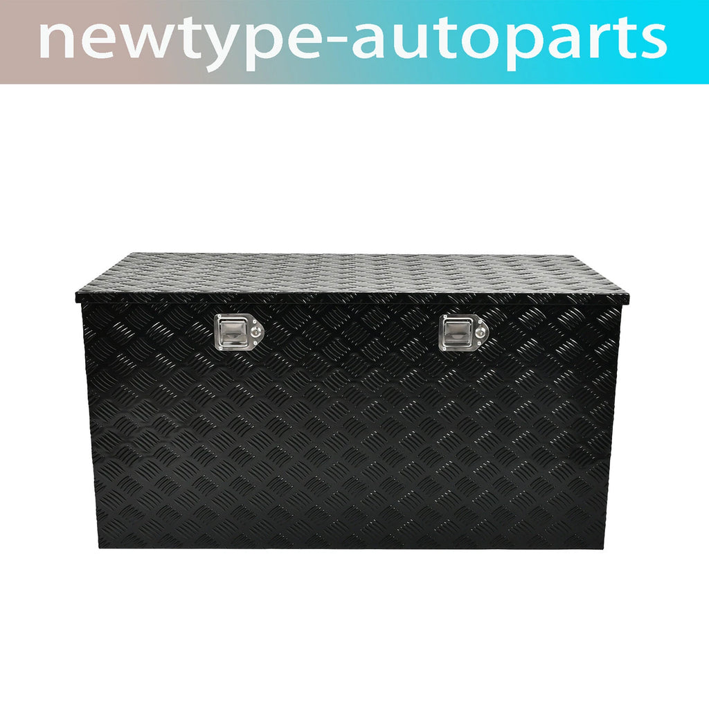Black Aluminum Tool Box for Pickup Truck (48"X24"X24")