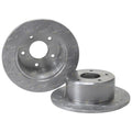 2 x Rear Slotted Drilled Disc Rotors + Pads for Lexcen VN VP VR VS (1991–1997)