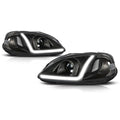 LED DRL Tube Projector Headlight for Honda Civic (1999–2000)