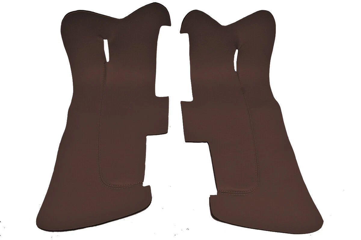 Leather Door Panel Cover for Toyota Avalon (2013–2018) Brown
