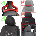 Car Seat Headrests for Racing Sports Seats (PVC)