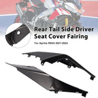 Rear Tail Side Driver Seat Cover Fairing for Aprilia RSV4 (2021–2024) Carbon
