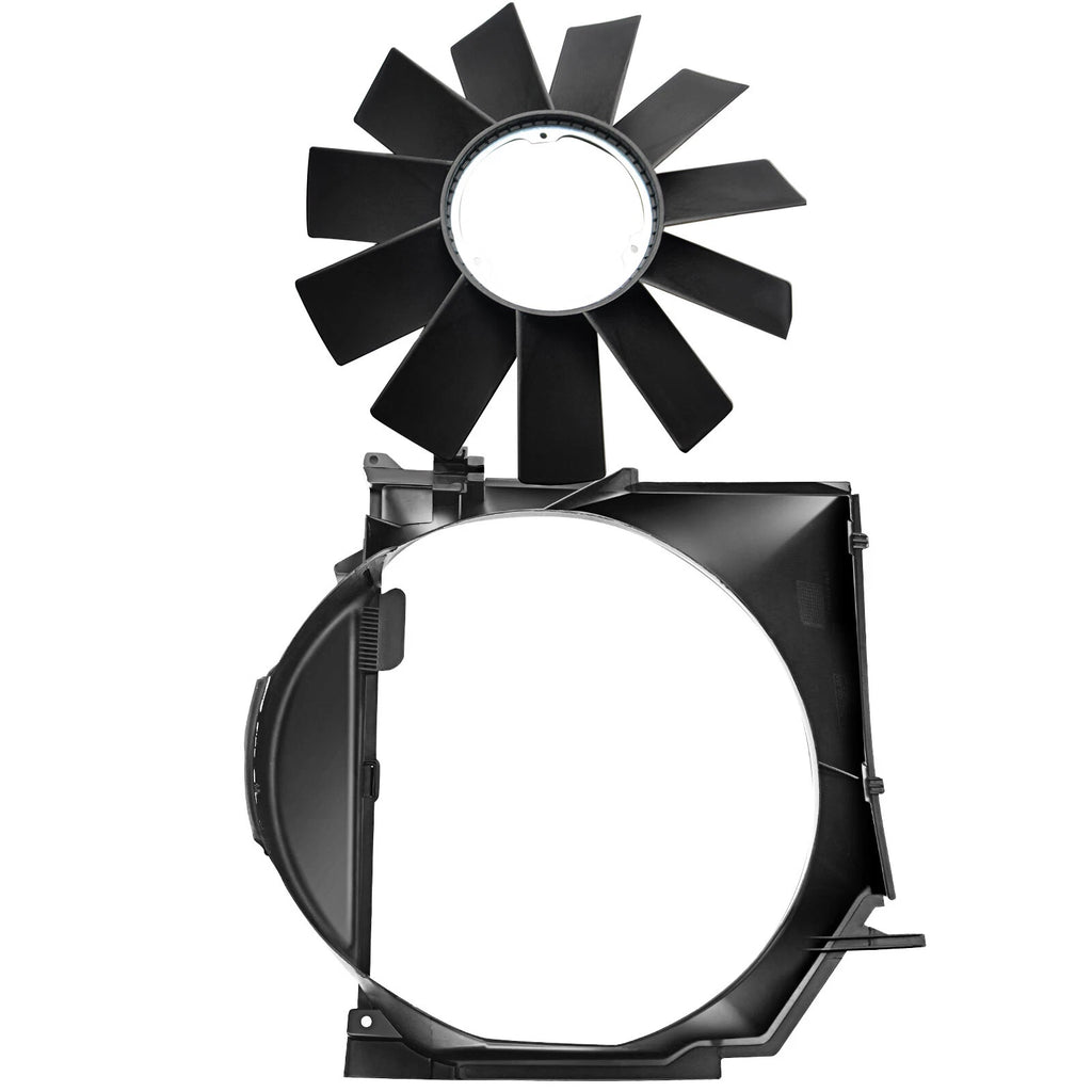 Engine Cooling Fan Shroud & Blade Kit for BMW E46 323Ci 323i 325Ci (1998–2006)