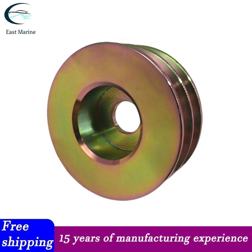 Double Alternator Pulley 841812 for Volvo Penta AD 31 41 AQAD 30 40 41