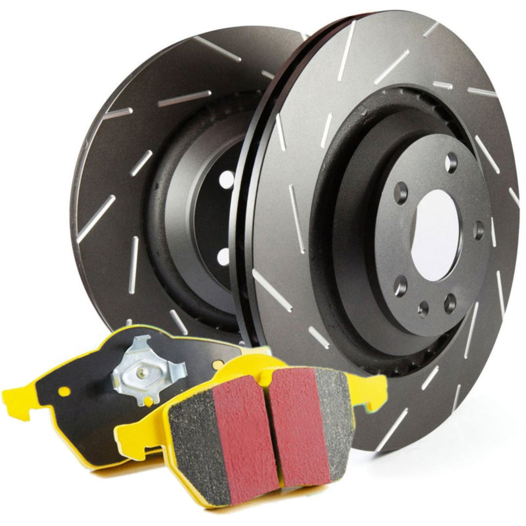 Set of 2 Brake Disc and Pad Kits for VW Atlas
