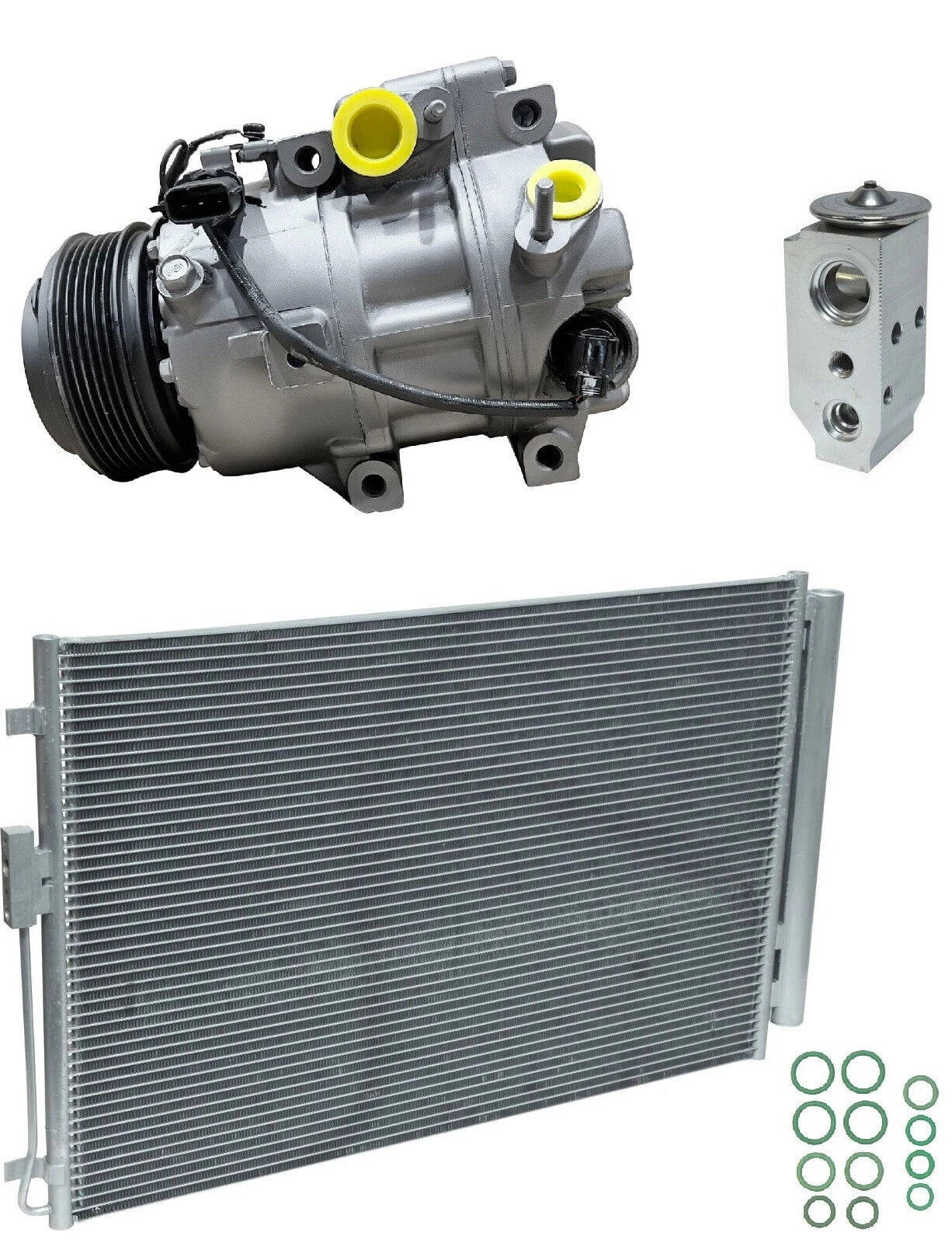 AC Compressor Kit with Condenser for Kia Telluride 3.8L (2020–2021)