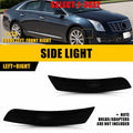 Set of 2 Smoked Lens Front Side Marker Lights for Cadillac XTS (2013–2017)