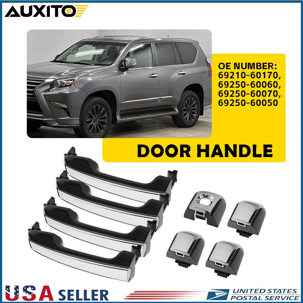 Set of 4 Outside Door Handles for Lexus GX460 (2010–2021) 69210-60170 H