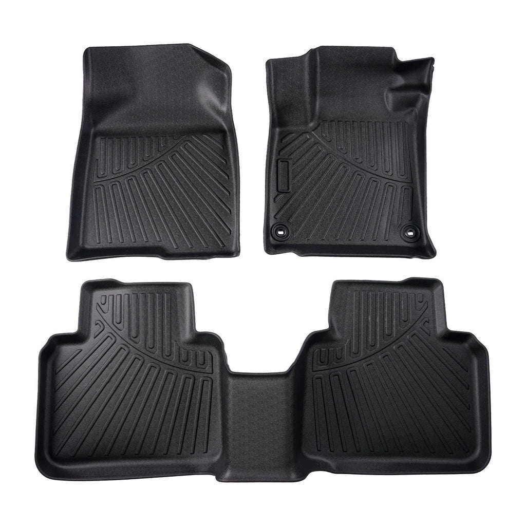 Set of 4 TPE Rubber Floor Mats for Honda Accord Sedan (2018–2022)