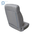 Set of 2 Gray Front Left Driver Seat Covers for Jeep Wrangler (2007-2012)