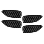 4pcs Carbon Fiber Door Handle Stickers for BMW 3 Series E46 (1998-2005)