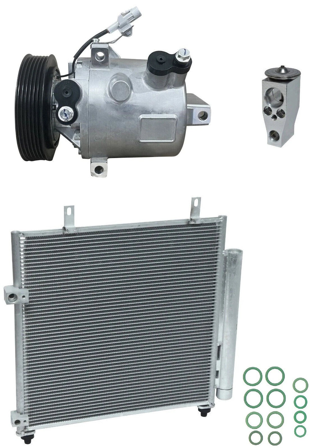 AC Compressor Kit With Condenser for Mitsubishi Mirage 1.2L (2018–2018)