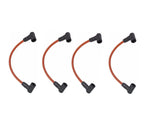 Set of 4 Spark Plug Wires for Johnson Evinrude 70-140hp (12") 582365