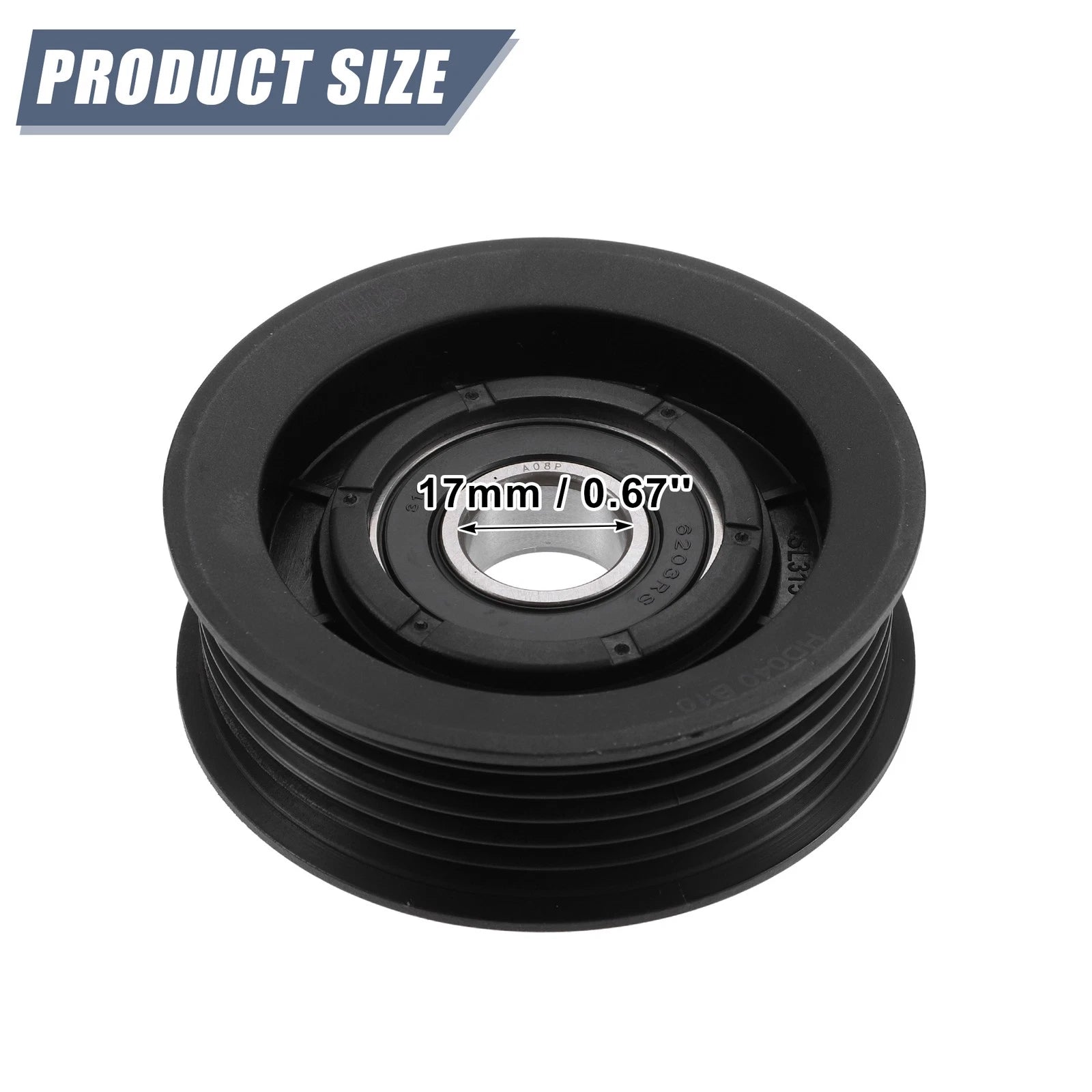 Drive Belt Idler Pulley for Honda HR-V (2016–2020) 31190-R1A-A01