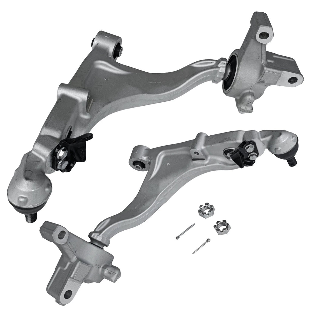 Set of 2 Lower Control Arms w/Ball for Infiniti FX35 FX37 FX50 QX70 (2009–2017)