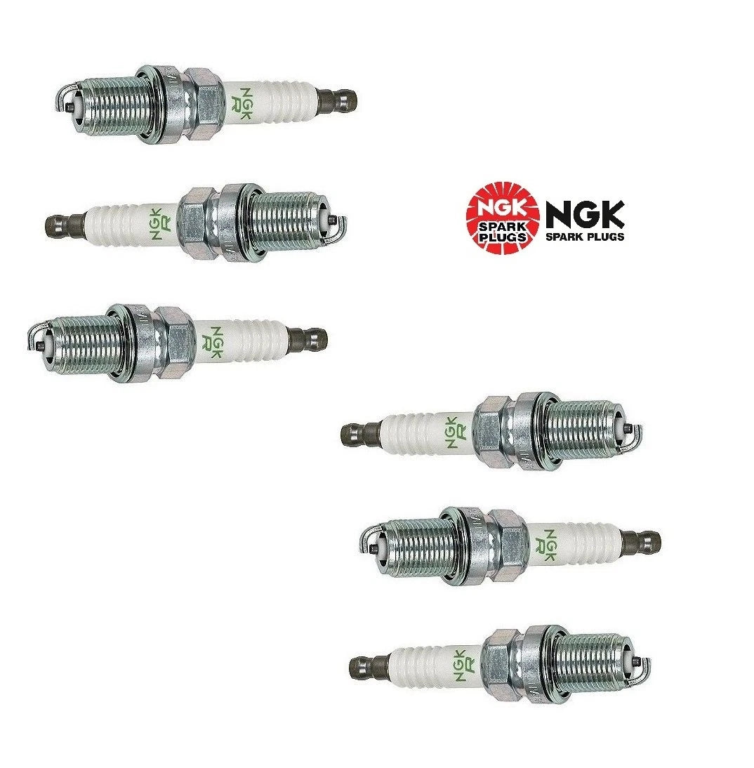 Set of 6 NGK 6953 BKR5E-11 V-Power Copper Spark Plugs for