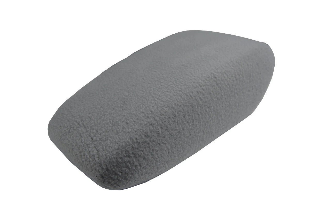 Fleece Console Lid Armrest Cover for Chevrolet Cruze (2016–2018) Gray