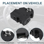 2pcs HVAC Heater Blend Door Control Actuator for Buick Rainier (2004)
