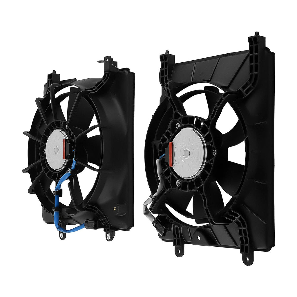 2X A/C Condenser Radiator Cooling Fan for Honda Civic (2013–2015) Acura (2013–2017)