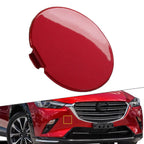 Right Side Front Bumper Towing Hook Cover for Mazda CX-3 (2014-2023) Red