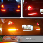 Sequential LED Rear Fog Tail Lights for Nissan 350Z (2003–2009)