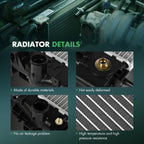 Aluminum Radiator for Cadillac XTS (2013–2019)