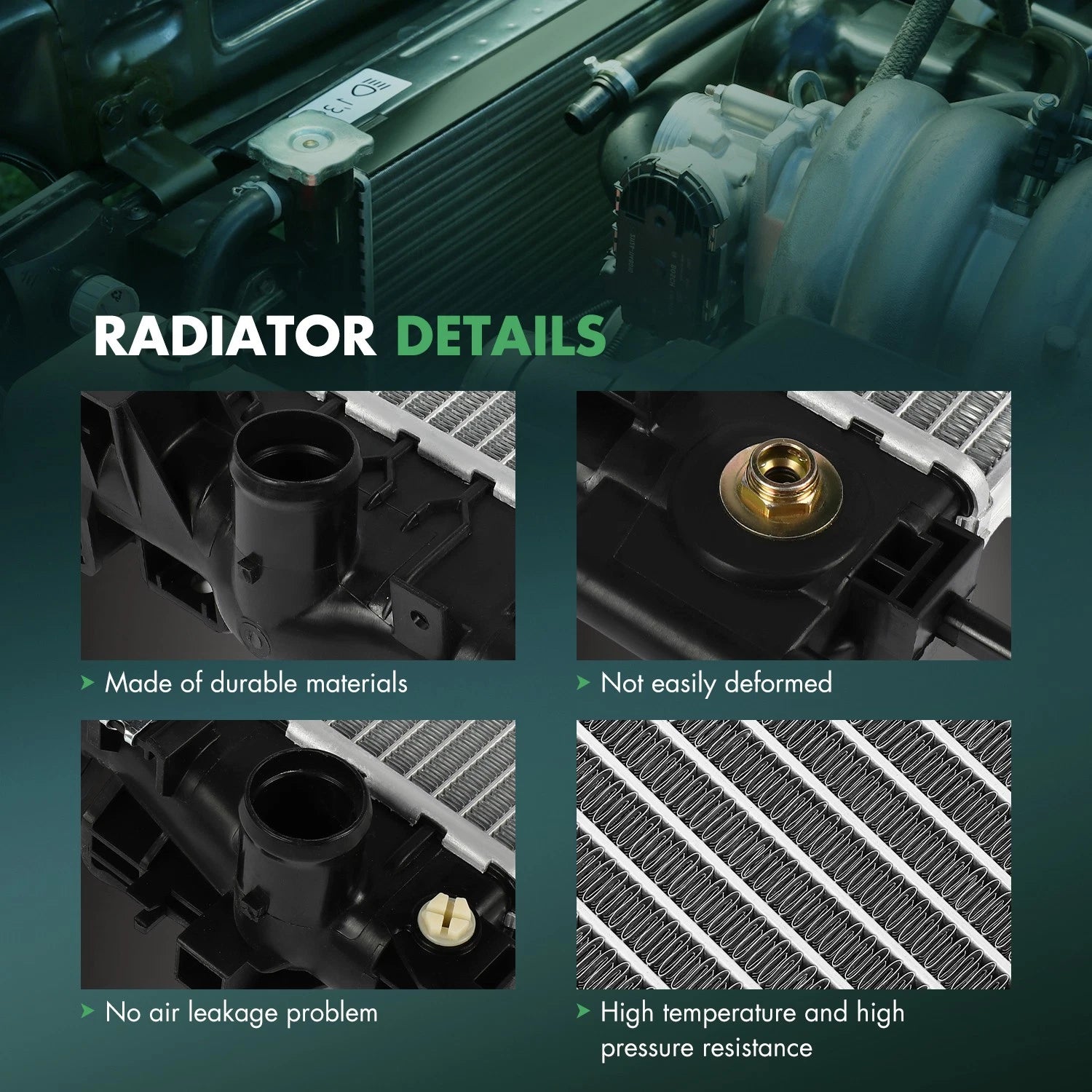 Aluminum Radiator for Cadillac XTS (2013–2019)